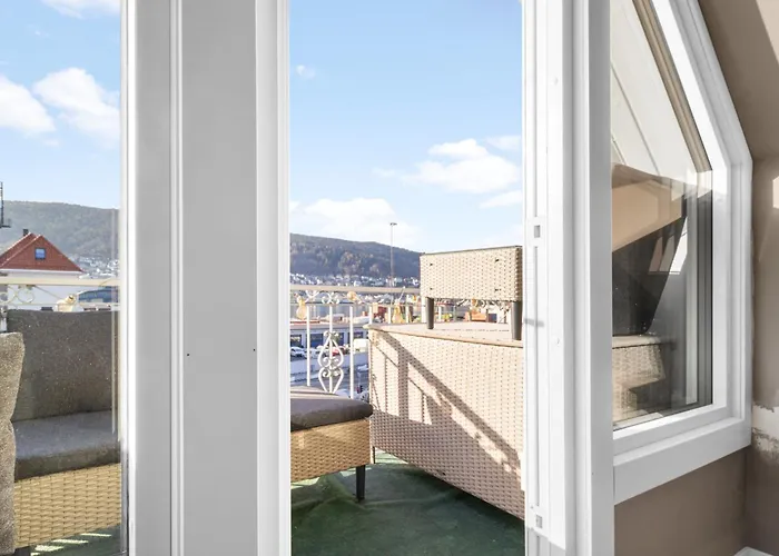 Leilighet Penthouse In Bergen